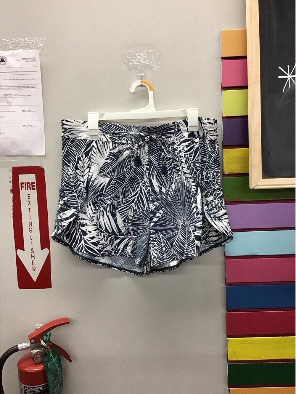 Jantzen womens swim shorts cover up size 26 navy new from JCPenney